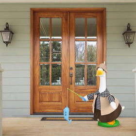 JcHrmers porch goose outfit gifts for goose lovers and decor fans