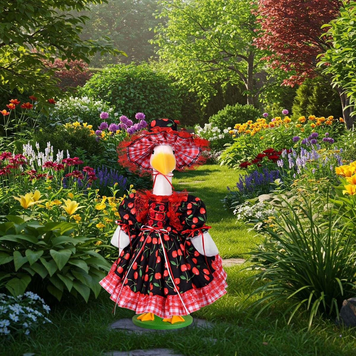 JcHrmers durable fabric goose clothes maintain shape in outdoor settings.