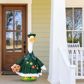 JcHrmers 23in outfit fits goose statue easily