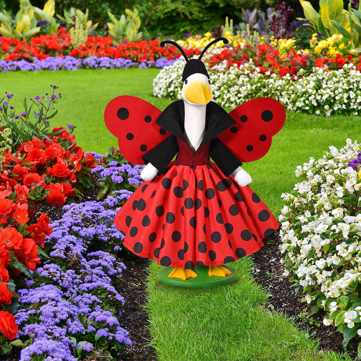 JcHrmers spring goose costume ideal for celebrations and year-round decor.