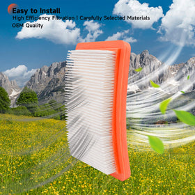 JCKLW two-filter pack for convenient mower maintenance