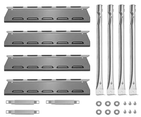 JCLMER grill burner tubes for Kenmore grills with steady flame for even heating.