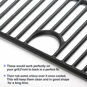 JCLMER Uniflame compatible grate preserves grill life while distributing heat evenly