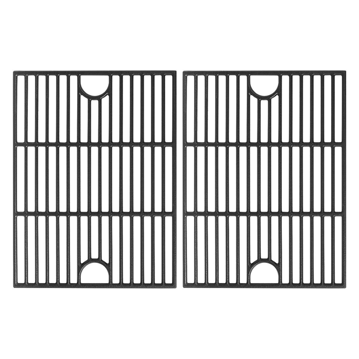 JCLMER Nexgrill 17-inch cast iron grate delivers even heat and professional sear marks