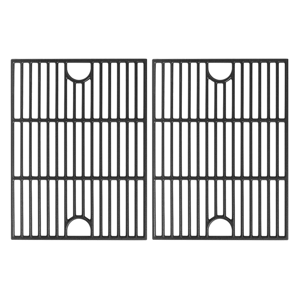 JCLMER Nexgrill 17-inch cast iron grate delivers even heat and professional sear marks