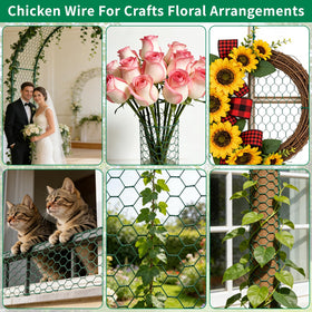 Jcmbreltik multi-purpose mesh for plants and small animals in gardens