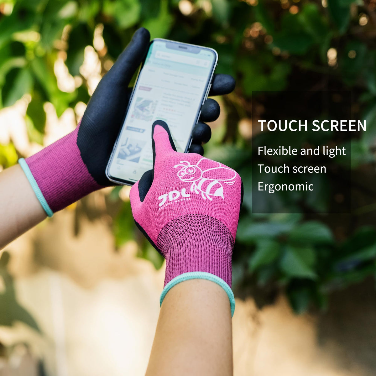 JDL breathable nylon shell keeps hands cool