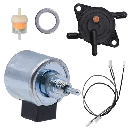 JDLLONG 21188-7002 carburetor fuel shut-off solenoid improves fuel control on Kawasaki engines.