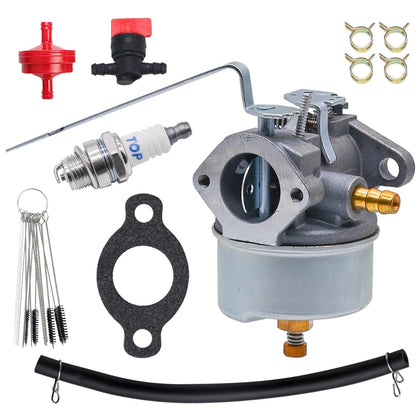 JDLLONG Tecumseh H30/H50 carburetor top view for easy installation and stable performance