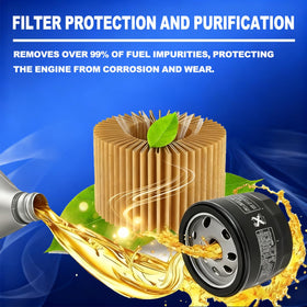 JDLLONG fuel filter 49065-2077 delivers consistent filtration for improved performance