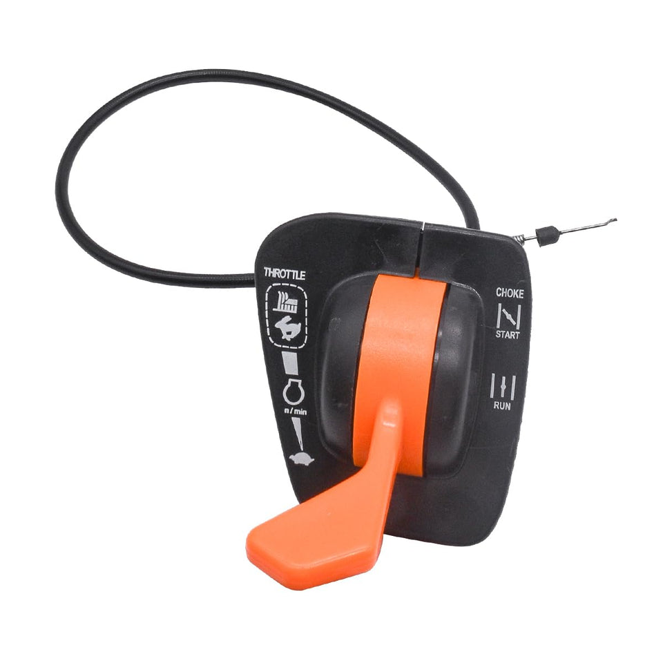 JDLLONG GY20947 throttle choke cable close-up showing durable construction for reliable operation.