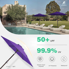 JEAREY breathable fabric blocks UV rays and resists water.