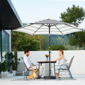 JEAREY outdoor porch and poolside setup adds classic style and comfort.