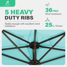 JEAREY 100% polyester fabric with UV protection and water resistance