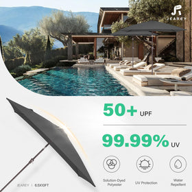 Top air vent enhances airflow and helps keep the canopy steady.