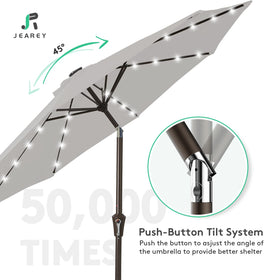 JEAREY solar-panel-assembly tip shows connection check before use.