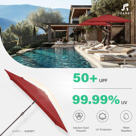 JEAREY top air vent canopy promoting airflow and wind stability