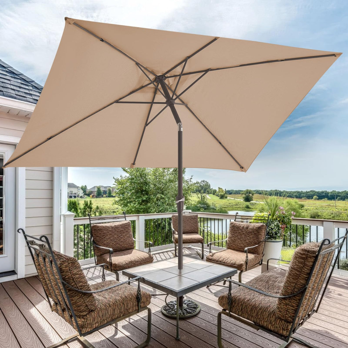 JEAREY top air vent enhances airflow and stability.