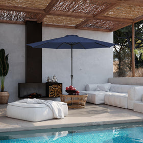 JEAREY umbrella with 8 ribs for wind resistance and stability