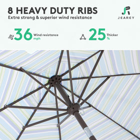 JEAREY double-layer vent helps heat escape and improve stability.