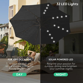 JEAREY push-button tilt demonstrates adjustable shade angles for comfort.