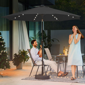 JEAREY 42–54 inch shade coverage fits 4–6 person tables.