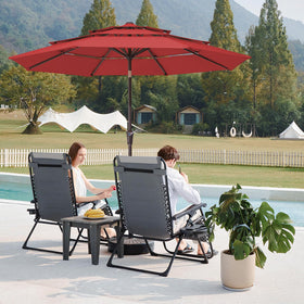 JEAREY versatile outdoor umbrella suitable for patios, decks, and cafe settings.