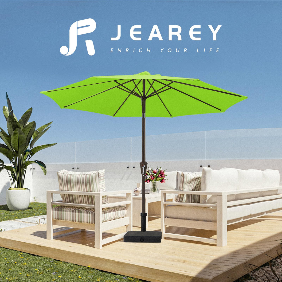 JEAREY waterproof, UV-resistant fabric for outdoor use
