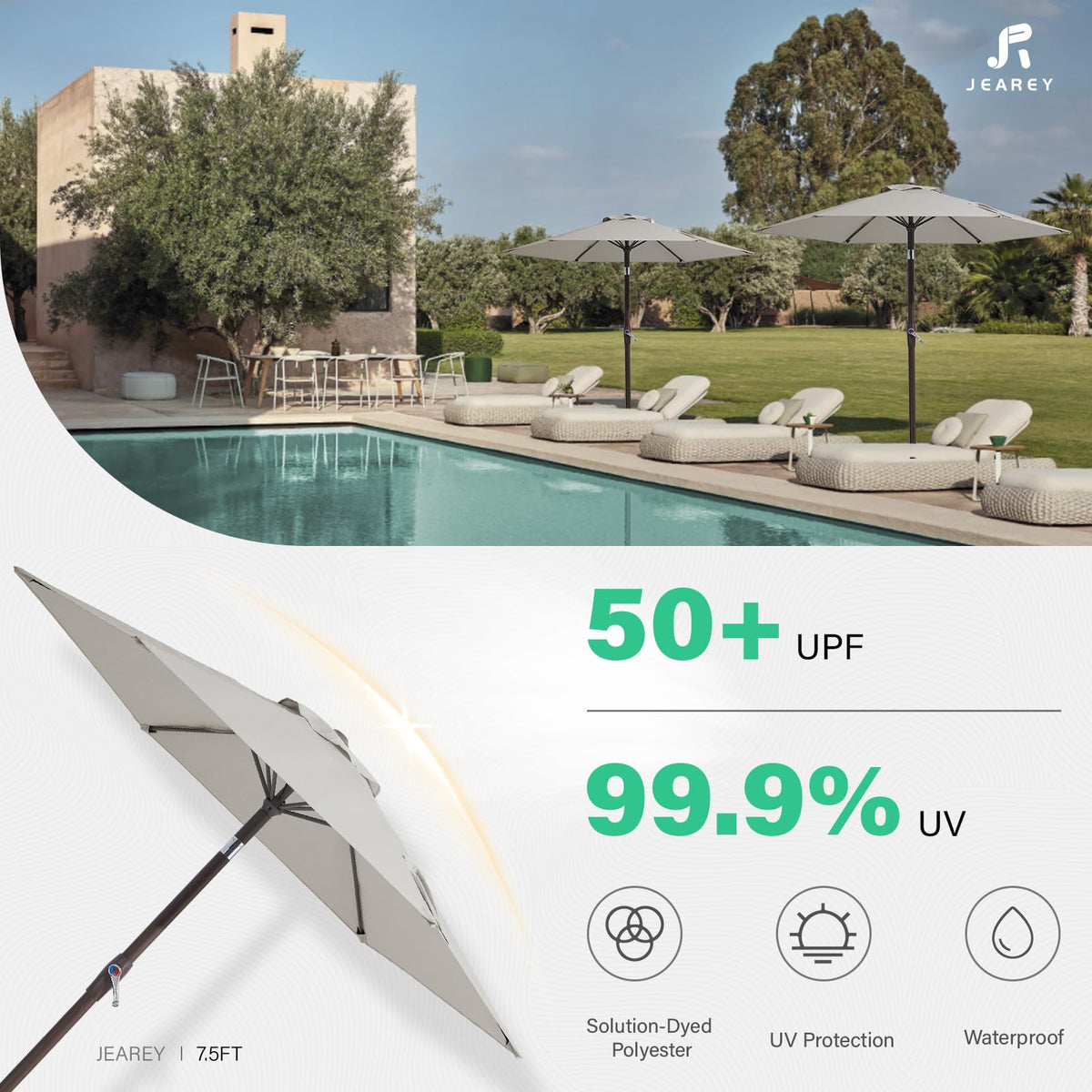 JEAREY wind vent canopy supports airflow and stability