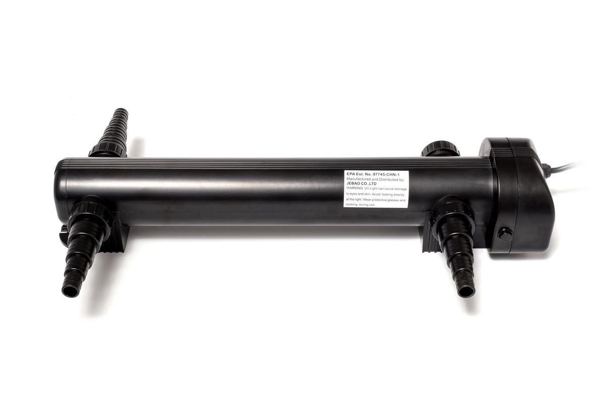 Jebao CW-55 quartz sleeve removal enables quick maintenance.