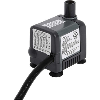 Jecod PP-377 side profile shows compact form for small ponds