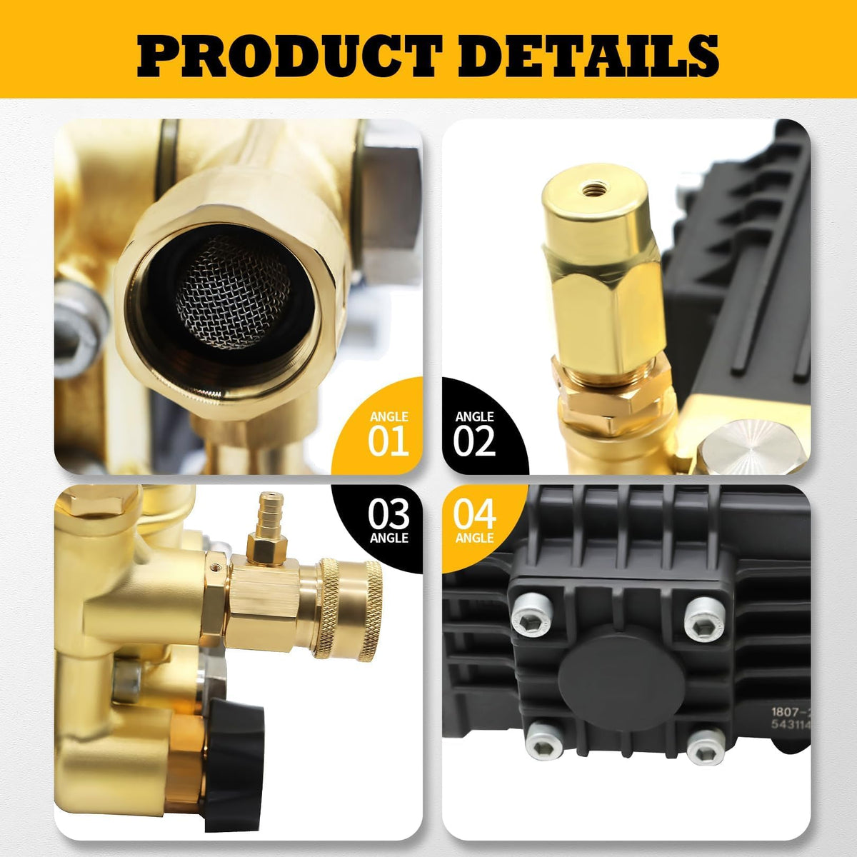 Jecoupoon quick-installation pump saves time on maintenance.