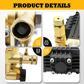 Jecoupoon quick-installation pump saves time on maintenance.