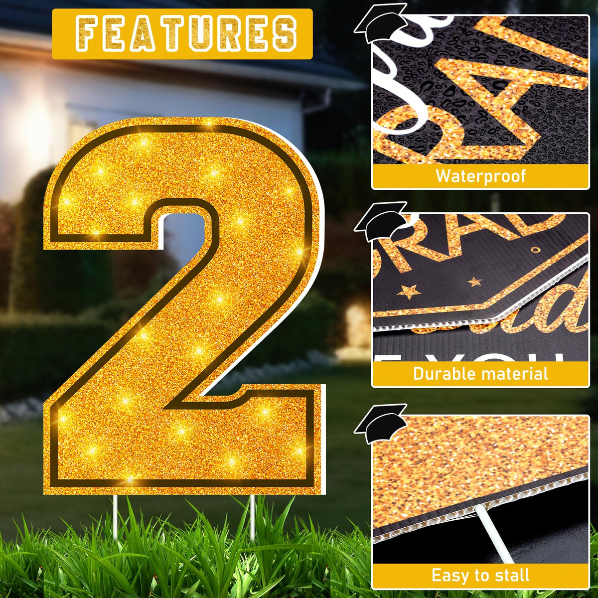 Jectivs corrugated plastic construction withstands outdoor weather