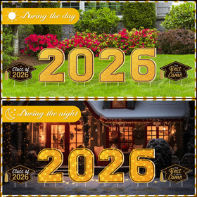 Jectivs yard sign stakes provide stable outdoor display