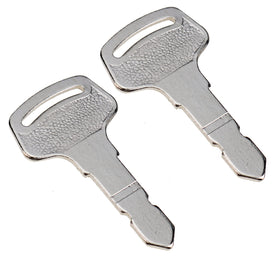 JEENDA ignition keys pair in metal finish for Kubota B series compatibility and quick starts