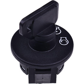 JEENDA ignition switch installed on a zero-turn mower shows real-world fit.