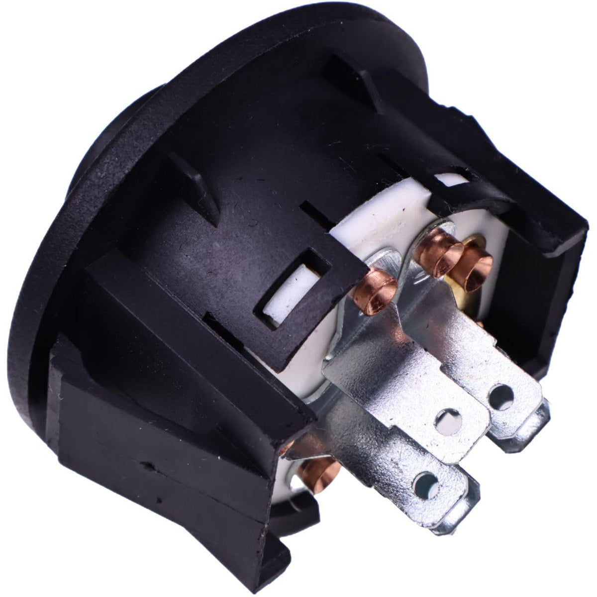 JEENDA ignition switch wiring connector closeup enables correct installation.