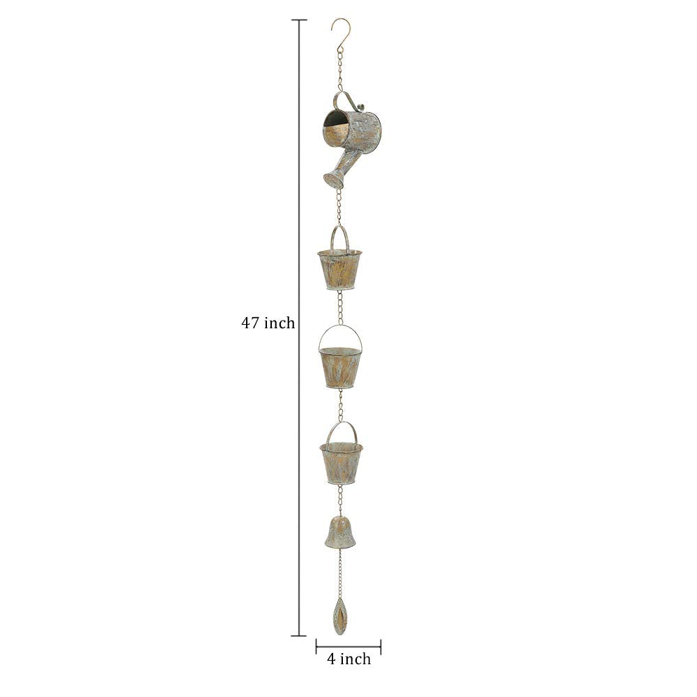 Jemeni decorative chime set doubles as garden art and ambience.