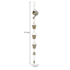 Jemeni decorative chime set doubles as garden art and ambience.