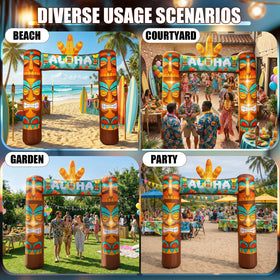 Jenaai inflatable withstands outdoor conditions with UV-resistant fabric for repeated use.