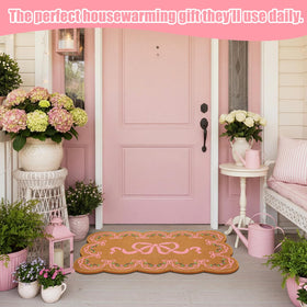 Jenaai indoor outdoor versatility for porch, kitchen, or office decor mat.
