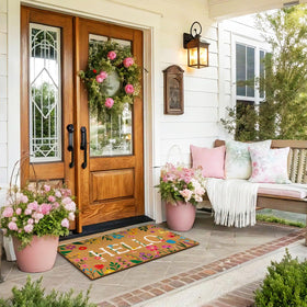 Jenaai Doormat Non-Slip Backing provides stable footing on all surfaces.