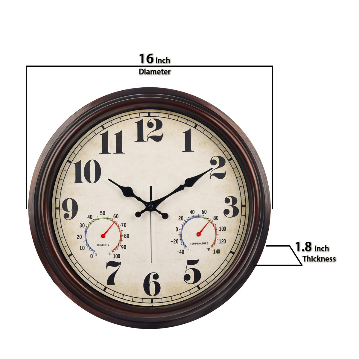 JENLYSTIME easy hook installation makes outdoor mounting straightforward.