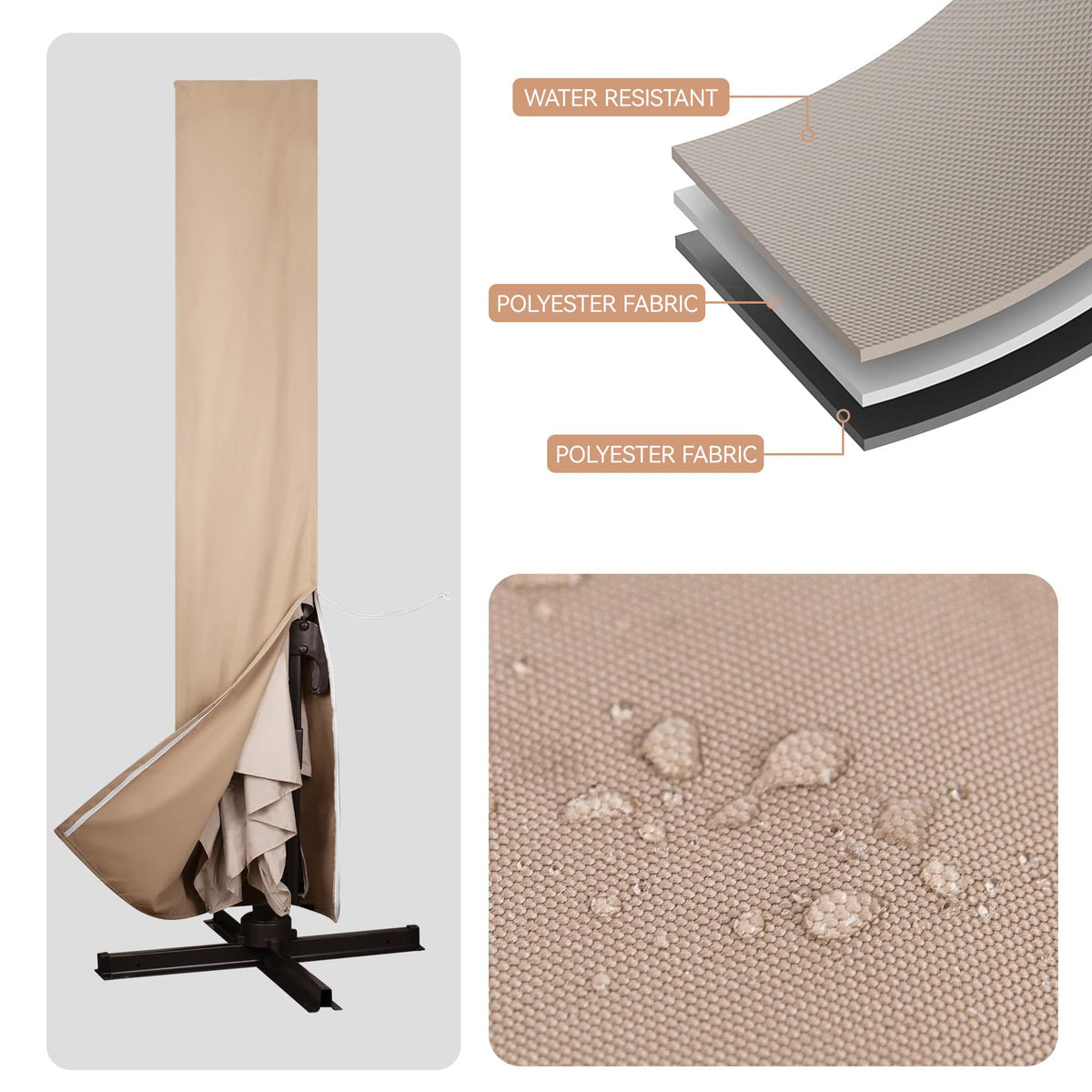 Jentafix cover and rod lift enable easy installation and removal without ladders.