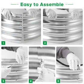 JERIA open-ended assembly with no sharp corners promotes safer setup