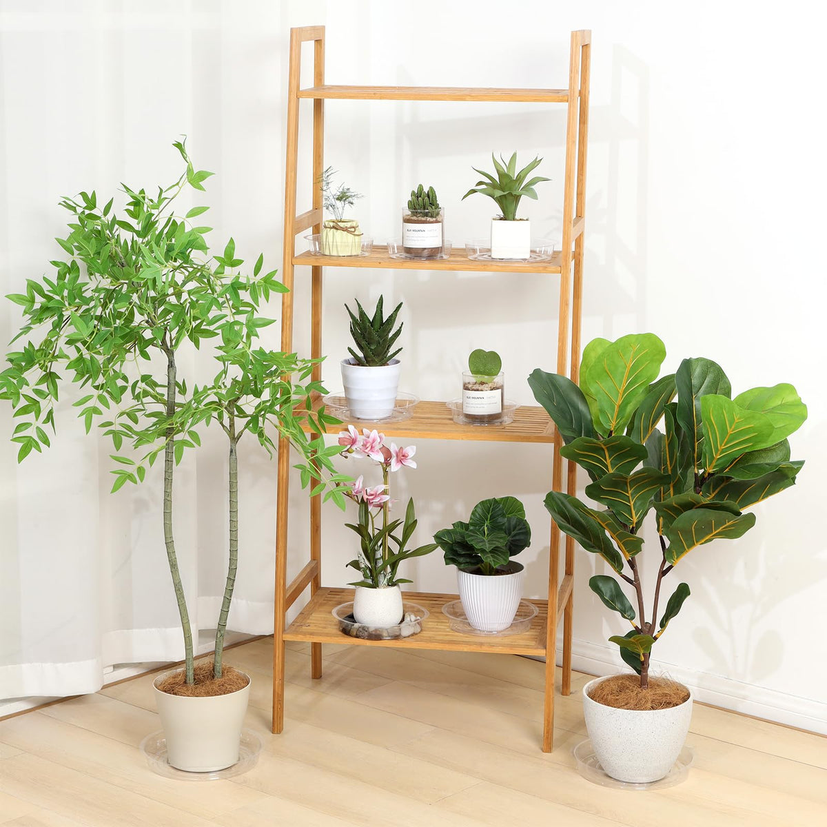 JERIA multipurpose plant tray doubles as small item organizer.