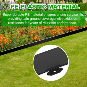 JERIA no-dig edging saves time while shaping the garden.