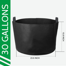 JERIA nonwoven fabric promotes healthier root growth and easy drainage.