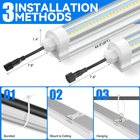 JESLED linkable grow light system to cover larger grow areas.